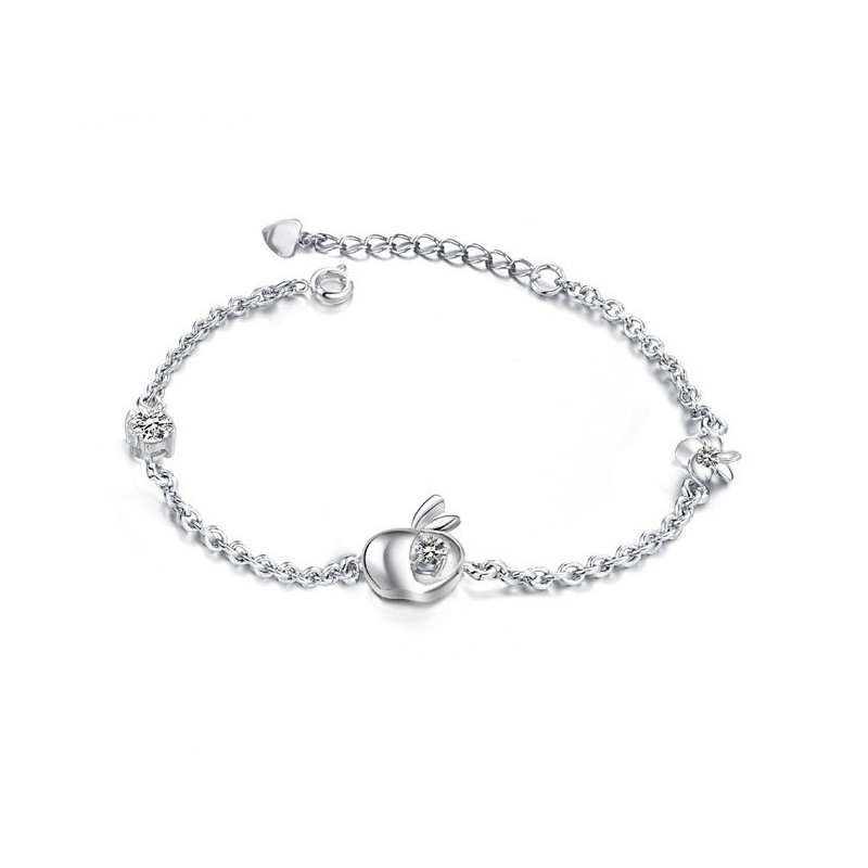 Bracelet En Titane Plaqué Platine Creux Pour Femme, De Réputation Fiable, Avec Strass Bracelet En Titane Plaqué Platine Creux Pour Femme, De Réputation Fiable, Avec Strass