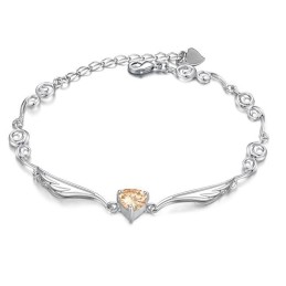 Bracelet En Titane Plaqué Pour Femme D'Excellente Qualité