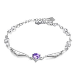 Bracelet En Titane Plaqué Pour Femme D'Excellente Qualité