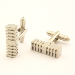 Boutons De Manchette Microphone En Titane Tendance