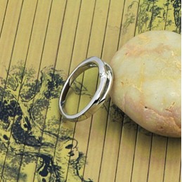 Bague En Titane Plaqué Platine, Qualité Et Quantité Garanties, Pour Les Amoureux