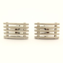 Boutons De Manchette Funky En Titane De Style Nouveau