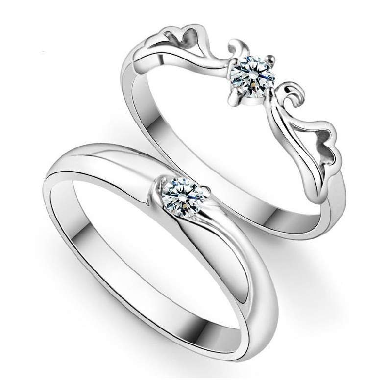 Bague En Titane Plaqué Platine, Qualité Et Quantité Garanties, Pour Les Amoureux Bague En Titane Plaqué Platine, Qualité Et Quantité Garanties, Pour Les Amoureux