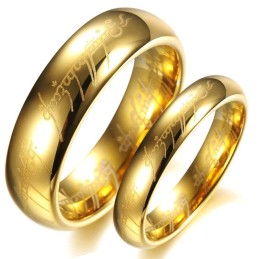Bague En Céramique Tungstène Pour Amoureux
