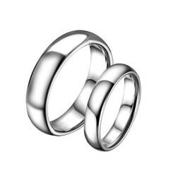 Bague En Céramique Tungstène De Haute Qualité Pour Les Amoureux