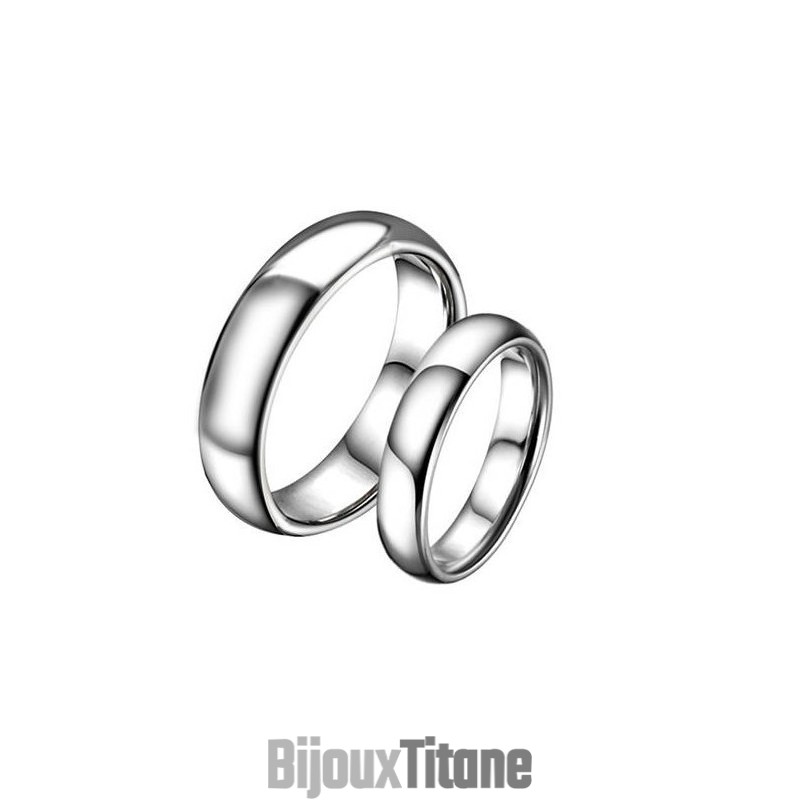Bague En Céramique Tungstène De Haute Qualité Pour Les Amoureux