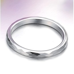 Bague En Céramique Tungstène Multi-Tranches À Grande Variété