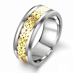 Bague En Céramique Tungstène Pour Homme De Haute Qualité