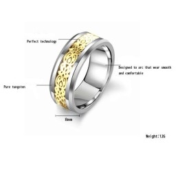 Bague En Céramique Tungstène Pour Homme De Haute Qualité