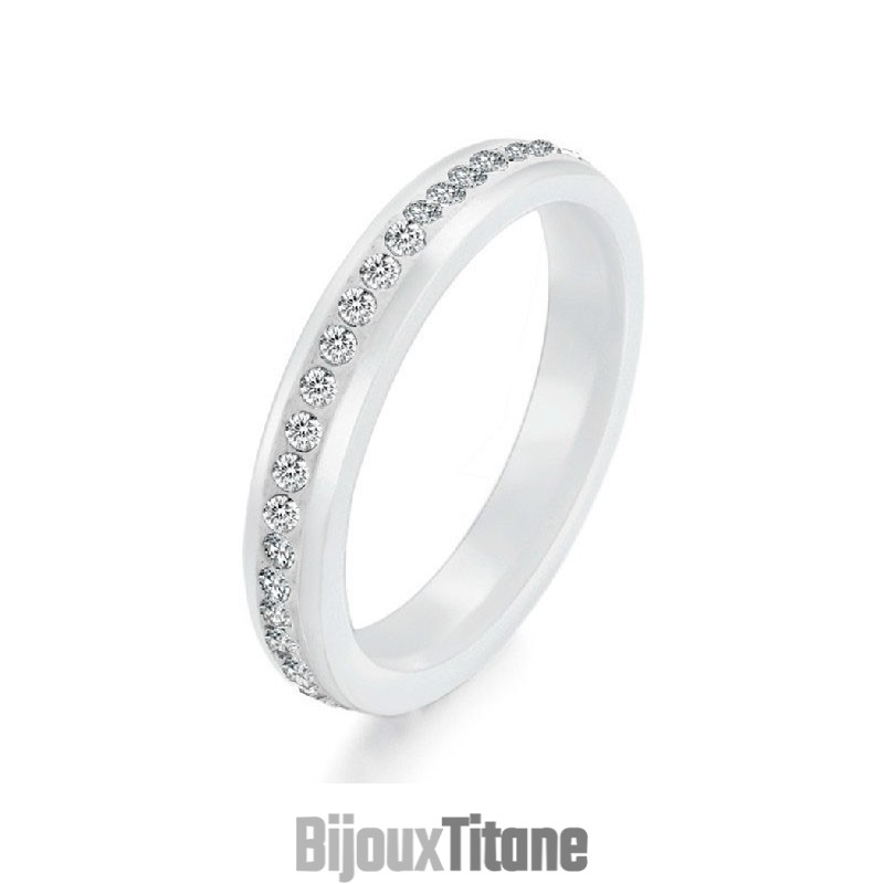 Bague En Céramique Tungstène Pour Femme D'Excellente Qualité Bague En Céramique Tungstène Pour Femme D'Excellente Qualité