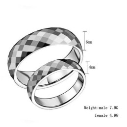 Bien Connu Pour Sa Bague En Céramique Tungstène De Haute Qualité Pour Les Amoureux