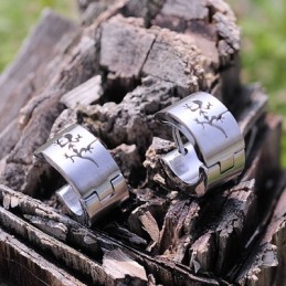 Boucles D'Oreilles En Titane Pour Hommes