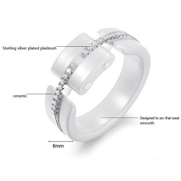 Bague En Céramique Tungstène De Qualité Supérieure