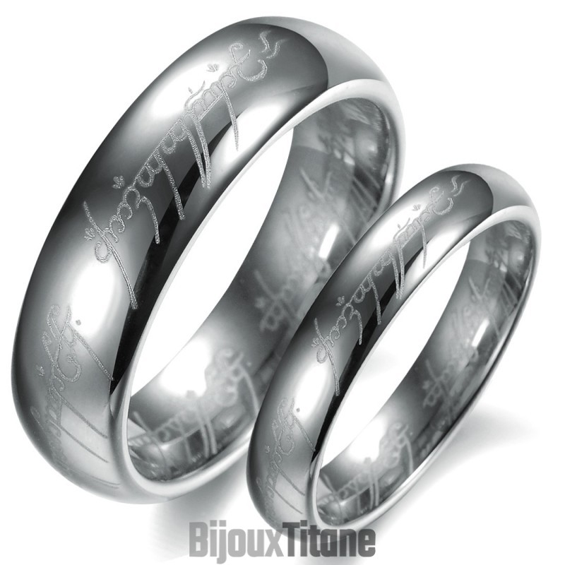 Bague En Argent Tungstène Et Céramique, Qualité Et Quantité Garanties, Pour Les Amoureux