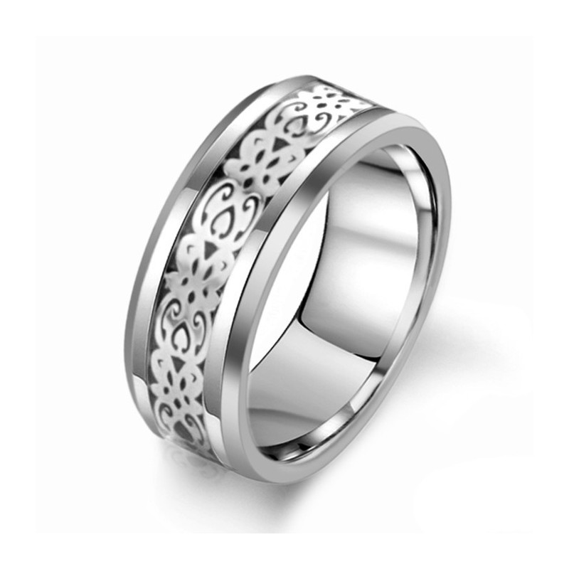 La Reine De La Bague En Céramique Tungstène Blanche Pour Homme De Qualité La Reine De La Bague En Céramique Tungstène Blanche Pour Homme De Qualité