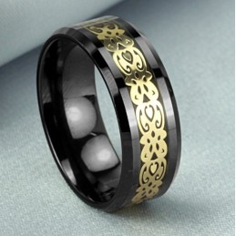La Reine De La Bague En Céramique Tungstène Noir De Qualité