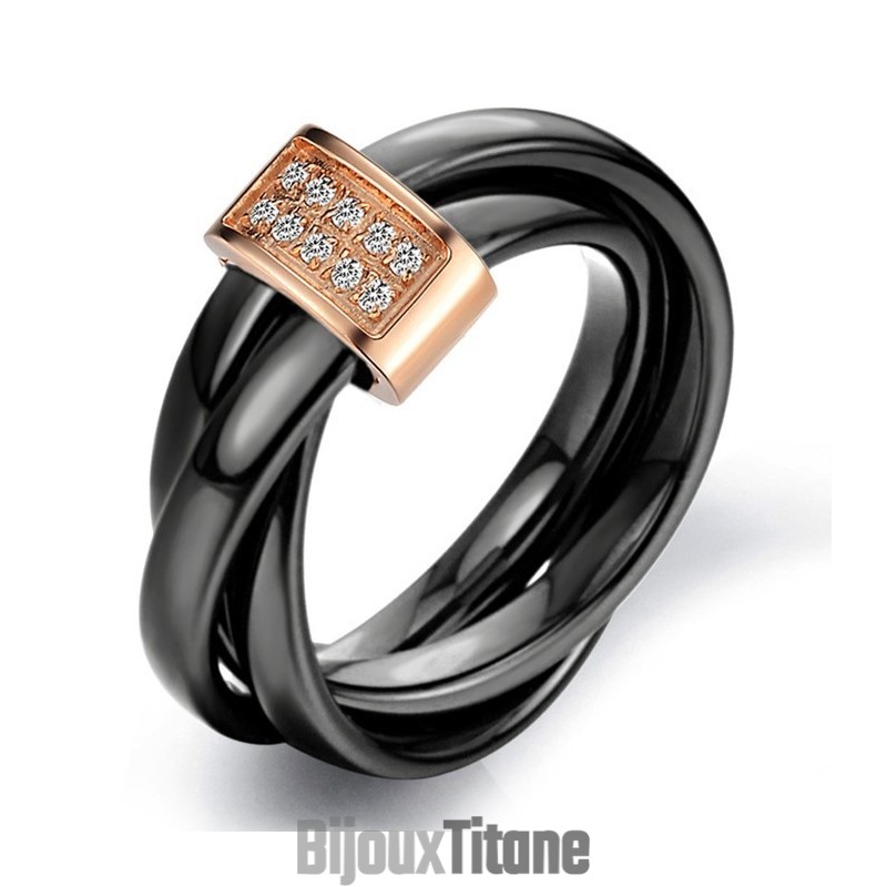 Bague En Céramique Tungstène Avec Strass, Qualité Et Quantité Garanties