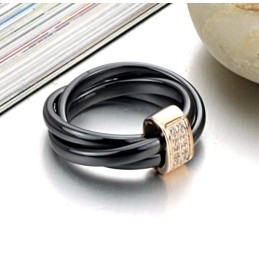 Bague En Céramique Tungstène Avec Strass, Qualité Et Quantité Garanties