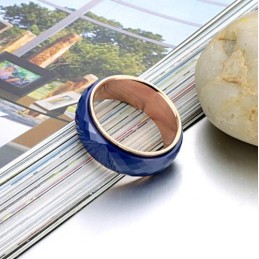 Bague En Céramique Tungstène Bleu Complète Avec Spécifications
