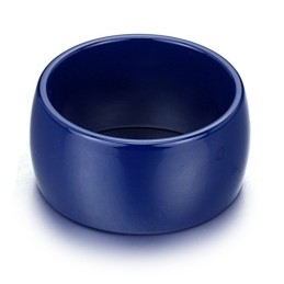 Bague En Céramique Tungstène Bleu De Haute Qualité