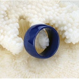 Bague En Céramique Tungstène Bleu De Haute Qualité