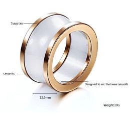 Bague En Céramique Tungstène À Grande Variété