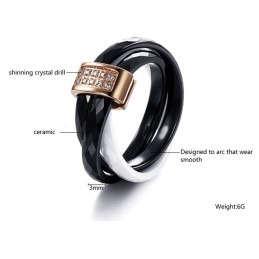 Bague En Céramique Tungstène À Grande Variété