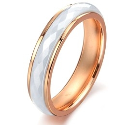 Bague En Céramique Tungstène De Haute Qualité