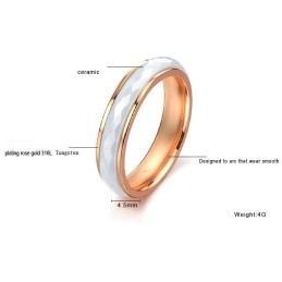 Bague En Céramique Tungstène De Haute Qualité