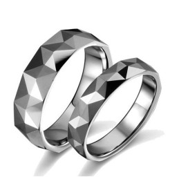 Bague En Céramique Tungstène De Qualité Et De Quantité Garanties Pour Les Amoureux