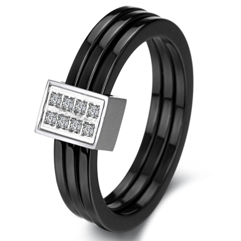 Bague En Céramique De Tungstène Tricyclique Facile À Utiliser Bague En Céramique De Tungstène Tricyclique Facile À Utiliser