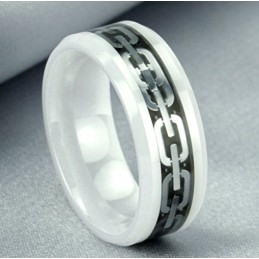 Bague En Céramique Tungstène Et Fibre De Carbone De Haute Qualité