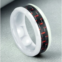 Bague En Céramique Tungstène Et Fibre De Carbone De Qualité Fiable