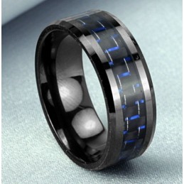La Reine De La Bague En Fibre De Carbone Tungstène Céramique De Qualité