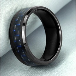 La Reine De La Bague En Fibre De Carbone Tungstène Céramique De Qualité