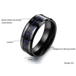 La Reine De La Bague En Fibre De Carbone Tungstène Céramique De Qualité