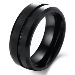 Bien Connu Pour Sa Bague En Céramique Tungstène Rétro Pour Homme De Haute Qualité