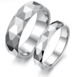 Bague En Céramique De Tungstène Prismatique De Qualité Et De Quantité Assurées
