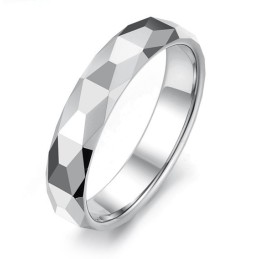 Bague En Céramique De Tungstène Prismatique De Qualité Et De Quantité Assurées