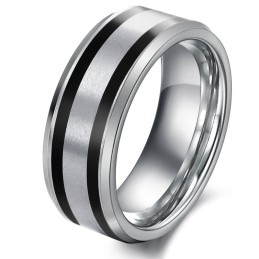 Bague En Céramique Tungstène À Grande Variété