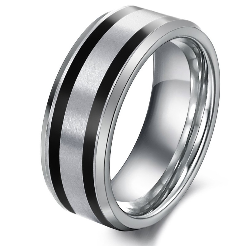 Bague En Céramique Tungstène À Grande Variété Bague En Céramique Tungstène À Grande Variété