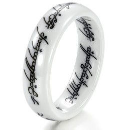 La Reine De La Bague Rétro En Céramique Tungstène De Qualité