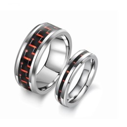 Bague En Céramique Tungstène De Qualité Et De Quantité Garanties Pour Les Amoureux