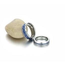 Bague En Céramique Tungstène De Haute Qualité Pour Les Amoureux