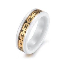 Bague En Céramique Tungstène Et Fibre De Carbone De Haute Qualité
