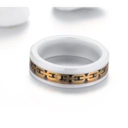 Bague En Céramique Tungstène Et Fibre De Carbone De Haute Qualité