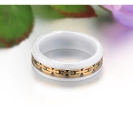Bague En Céramique Tungstène Et Fibre De Carbone De Haute Qualité
