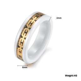 Bague En Céramique Tungstène Et Fibre De Carbone De Haute Qualité