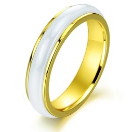 Bague En Céramique Tungstène De Renommée Mondiale