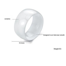 Bague En Céramique De Tungstène Pur, Bien Vendue Dans Le Monde Entier